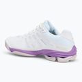 Buty do siatkówki damskie Mizuno Wave Voltage 2 white/patrician purple/quince 3