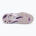 Buty do siatkówki damskie Mizuno Wave Voltage 2 white/patrician purple/quince 4
