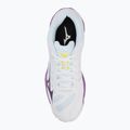 Buty do siatkówki damskie Mizuno Wave Voltage 2 white/patrician purple/quince 5