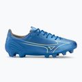 Buty piłkarskie męskie Mizuno α Select FG white/laser blue/gold 2