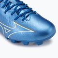 Buty piłkarskie męskie Mizuno α Select FG white/laser blue/gold 7