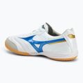 Buty piłkarskie męskie Mizuno Morelia Sala Elite IN white/laser blue/gold 3