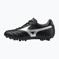 Buty piłkarskie dziecięce Mizuno Morelia II Club AG black/galaxy silver/dark shadow