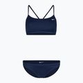 Strój pływacki dwuczęściowy damski Nike Essential Sports Bikini navy