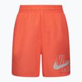 Szorty kąpielowe dziecięce Nike Logo Solid Lap bright mango
