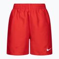 Szorty kąpielowe dziecięce Nike Essential 4" Volley university red