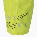 Szorty kąpielowe dziecięce Nike Split Logo 4" Volley atomic green 3