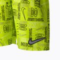 Szorty kąpielowe dziecięce Nike Logo Mashup 8" Volley atomic green 3