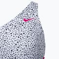 Strój pływacki dwuczęściowy dziecięcy Nike Water Dots Asymmetrical black 3