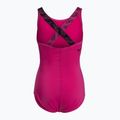 Strój pływacki jednoczęściowy dziecięcy Nike Crossback pink 2