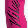 Strój pływacki jednoczęściowy dziecięcy Nike Crossback pink 3
