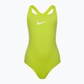 Strój pływacki jednoczęściowy dziecięcy Nike Essential Racerback atomic green