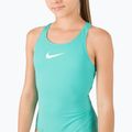 Strój pływacki jednoczęściowy dziecięcy Nike Essential Racerback washed teal 4