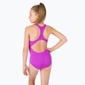 Strój pływacki jednoczęściowy dziecięcy Nike Essential Racerback laser purple 3