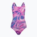Strój pływacki jednoczęściowy dziecięcy Nike Hydrastrong Muliple Prints warm multi
