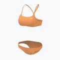 Strój pływacki dwuczęściowy damski Nike Essential Sports Bikini peach cream 5
