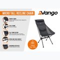 Krzesło turystyczne Vango Micro Tall Recline india ink 5