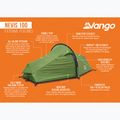 Namiot trekkingowy 1-osobowy Vango Nevis 100 pamir green 14