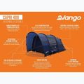 Namiot kempingowy 4-osobowy Vango Capri 400 twilight blue 10