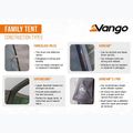 Namiot kempingowy 5-osobowy Vango Iris 500 twilight blue 11