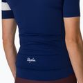 Koszulka rowerowa damska Rapha Core Lightweight Jersey navy/white 4