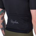 Koszulka rowerowa męska Rapha Brevet Element Jersey black/dark grey 4