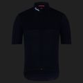 Koszulka rowerowa męska Rapha Brevet Element Jersey dark navy/white 7