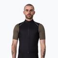 Kamizelka rowerowa męska Rapha Brevet Element Wind Gilet black/grey
