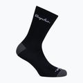 Skarpety Rapha Logo Socks black/dark grey