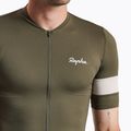 Koszulka rowerowa męska Rapha Core Lightweight Jersey dark green/white 3
