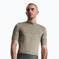 Koszulka rowerowa męska Rapha Brevet Element Jersey khaki/black