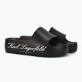 Klapki damskie KARL LAGERFELD Kobo II Hotel Logo black eco eva 2