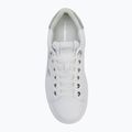 Buty damskie KARL LAGERFELD Anakapri Signia white leather w/silver 5