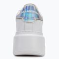 Buty damskie KARL LAGERFELD Anakapri Signia white leather w/silver 6