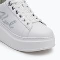 Buty damskie KARL LAGERFELD Anakapri Signia white leather w/silver 7