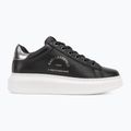 Buty damskie KARL LAGERFELD Kapri Maison black leather w/silver 2