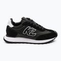 Buty damskie KARL LAGERFELD Kairo Kl Sidetrim black leather/textille