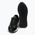 Buty damskie KARL LAGERFELD Kairo Kl Sidetrim black leather/textille 5