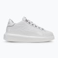 Buty damskie KARL LAGERFELD Kapri Signia Shine white leather/mono 2