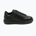 Buty męskie KARL LAGERFELD Kapri Monogram Emboss black leather/mono