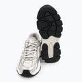 Buty damskie KARL LAGERFELD Orion Sidetrim white leather/textile w/silver 5