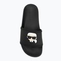 Klapki damskie KARL LAGERFELD Kondo 2.0 NFT black rubber 5
