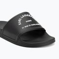 Klapki damskie KARL LAGERFELD Kondo 2.0 Maison black rubber 7