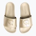 Klapki damskie KARL LAGERFELD Kondo 2.0 NFT Relief gold rubber 11