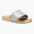 Klapki damskie KARL LAGERFELD Kondo 2.0 NFT Relief gold rubber