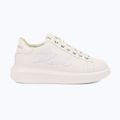 Buty damskie KARL LAGERFELD Kapri Cornelly Signia Stitch white leather/mono