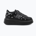 Buty damskie KARL LAGERFELD Anakapri Autograph Studs black leather w/silver