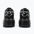 Buty damskie KARL LAGERFELD Anakapri Autograph Studs black leather w/silver 2