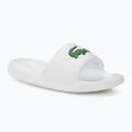 Klapki męskie Lacoste Serve Slide 1.0 white/green