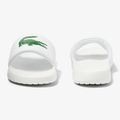 Klapki męskie Lacoste Serve Slide 1.0 white/green 8